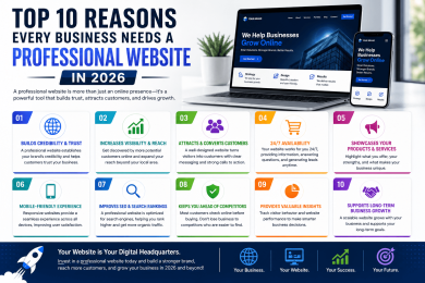 Top 10 Reasons Every Business Needs a Professional Website in 2026