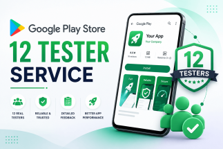 Google Play Store 12 Tester Service