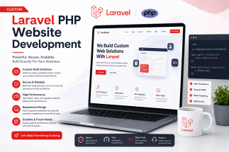 Custom Laravel PHP Website