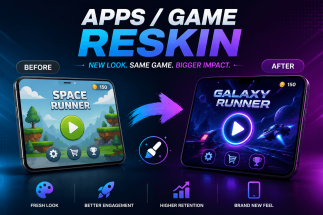 Professional Apps & Game Reskin Services